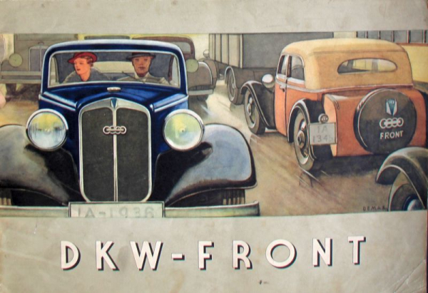 DKW Front Modelprogram 1936 Carbrochure (10068)